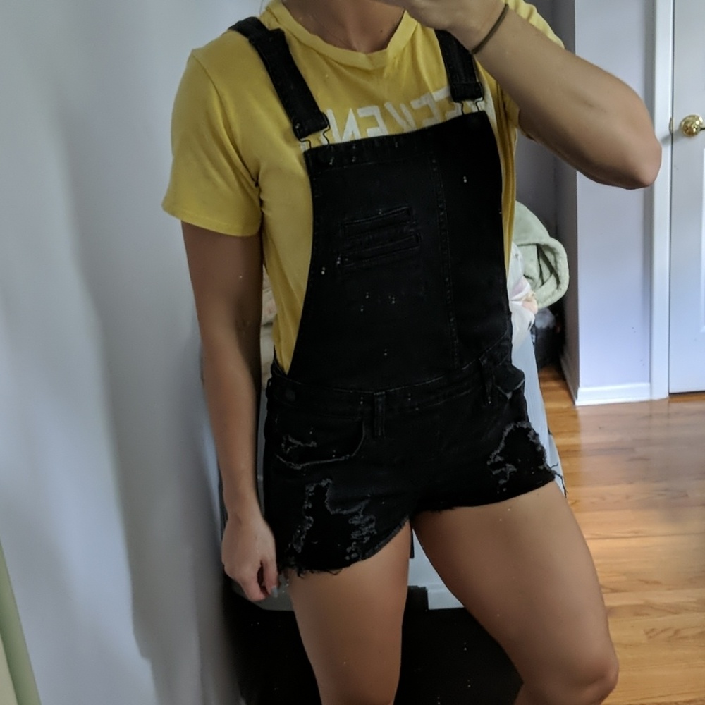 Destroyed Shorts overalls